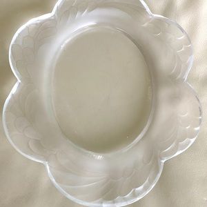 Lalique Crystal “Coupe Platter” plate